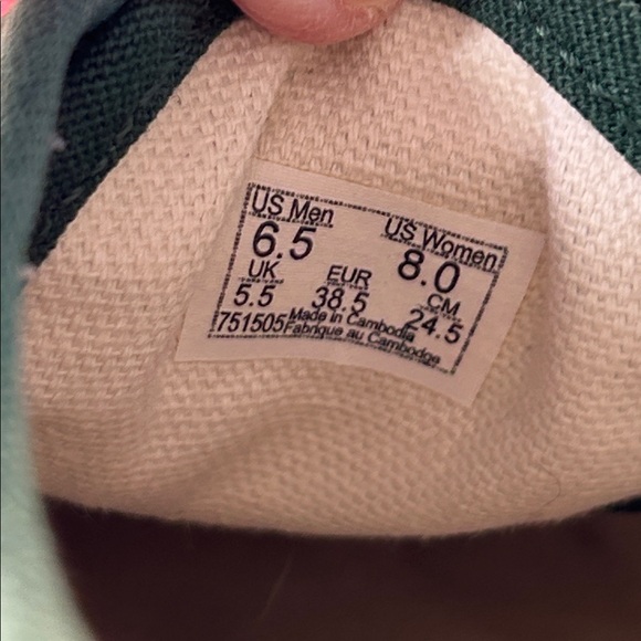 Van's Authentic Gumshoe Eden Bootlace Sneakers Women's 8 Men's 6.5 - Picture 5 of 10